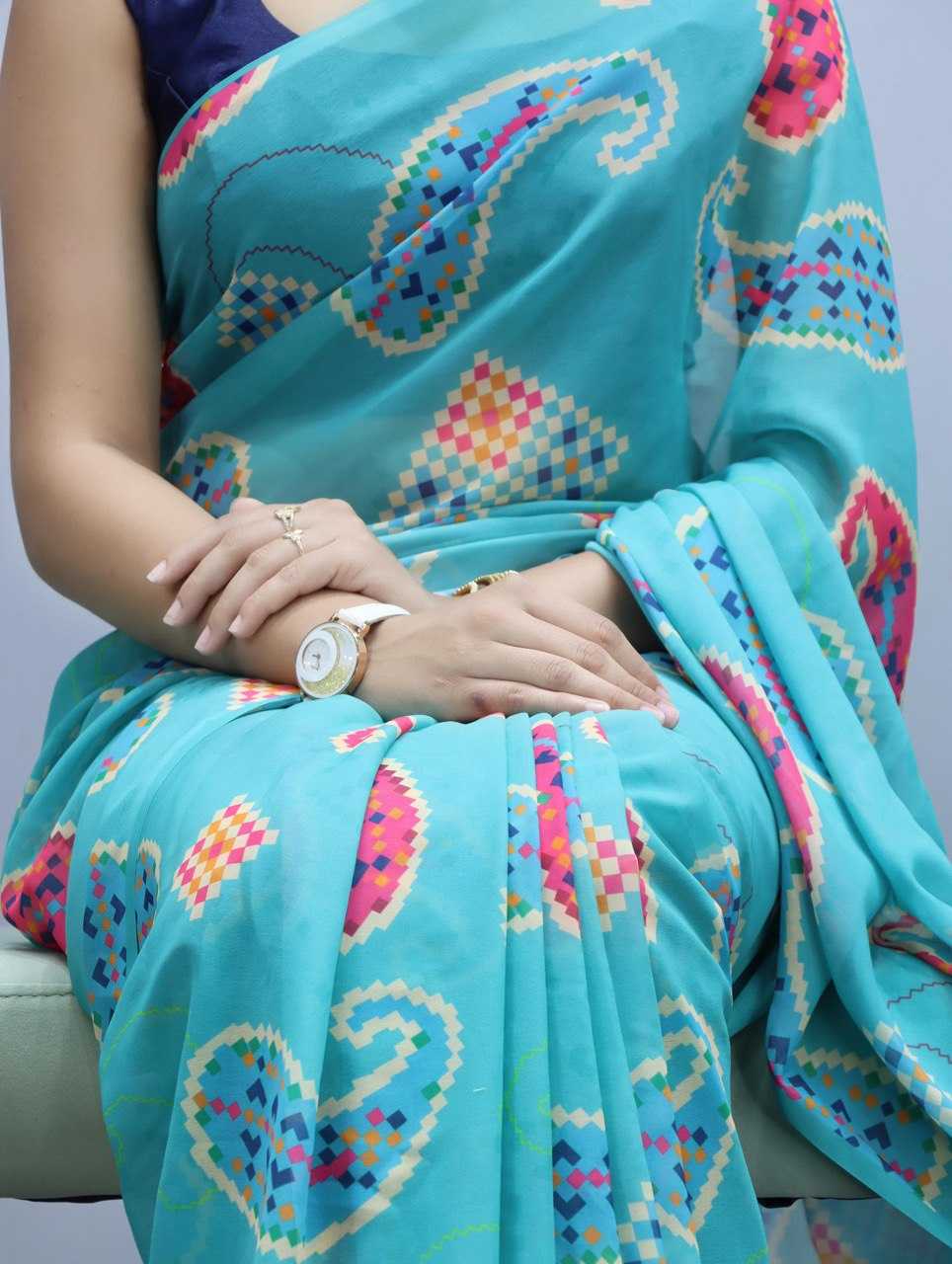 Ynf WEIGHTLESS RIN119 1208 Sarees Wedding Collections Festive Collections Wholesale Printed Sarees Weightless Sarees Sarees With Blouse Manufacturer