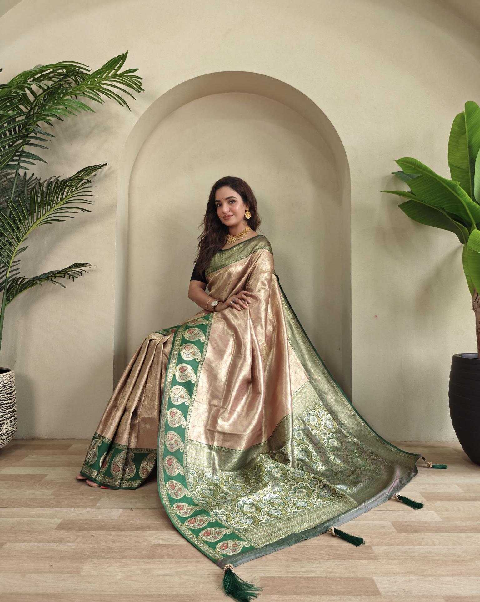 Ynf Zari Silk KESH249 Samisha Silk Sarees Wholesale Designer Silk Sarees Zari Border Silk Sarees Silk Sarees For Weddings Manufacturer