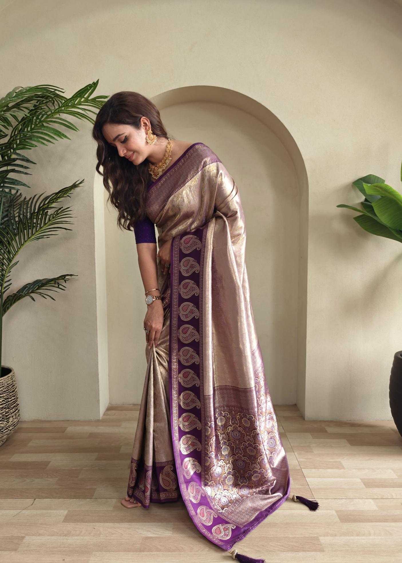 Ynf Zari Silk KESH249 Samisha Silk Sarees Wholesale Designer Silk Sarees Zari Border Silk Sarees Silk Sarees For Weddings Manufacturer
