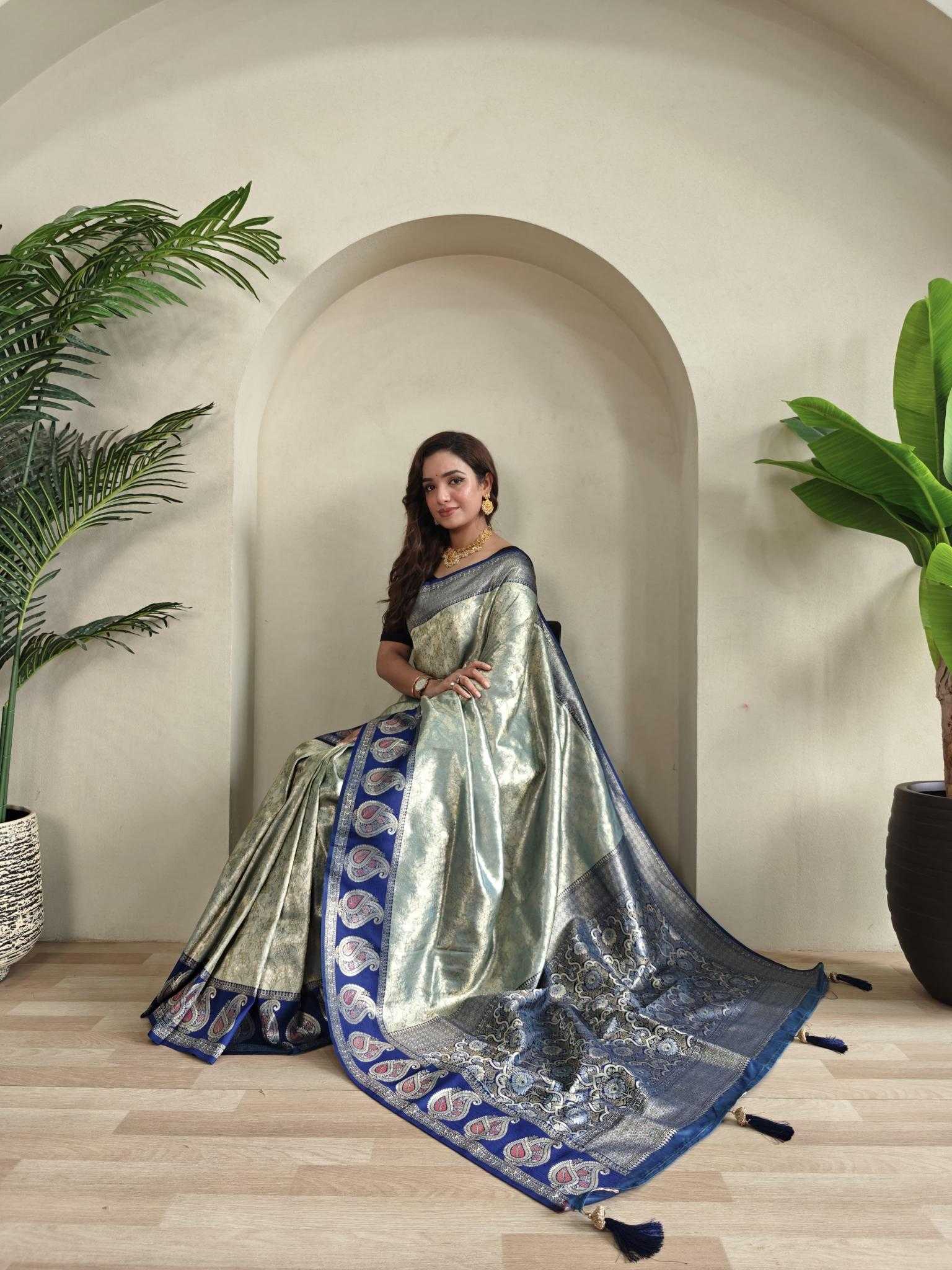 Ynf Zari Silk KESH249 Samisha Silk Sarees Wholesale Designer Silk Sarees Zari Border Silk Sarees Silk Sarees For Weddings Manufacturer